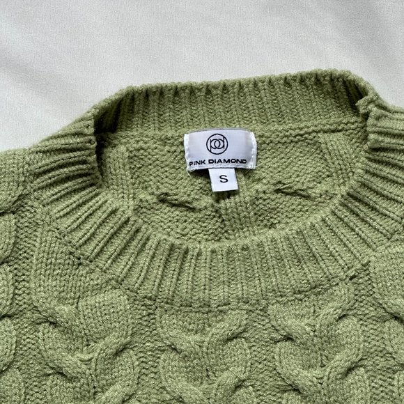 matching ribbed green set - Picture 3 of 3